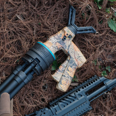 Aluminum Alloy Shooting Stick With Rotary Switch Leg Lock Rubber Feet And 20kg Load Capacity